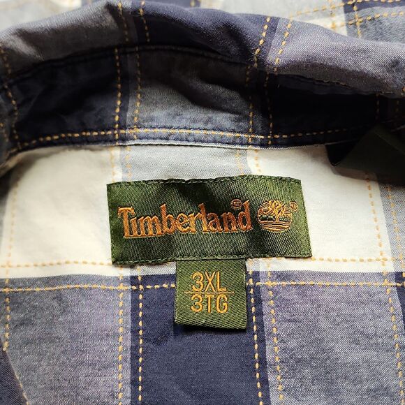 Timberland Plaid Button Down Shirt - Picture 6 of 8